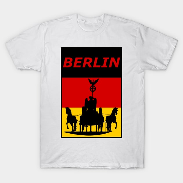 German flag T-Shirt by Karpatenwilli